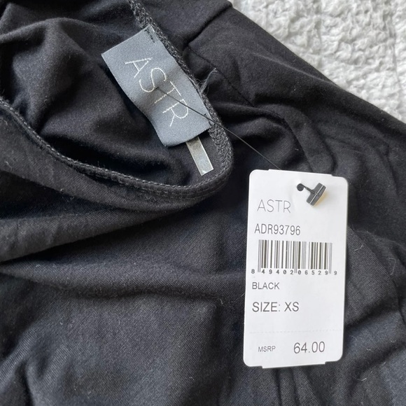 ASTR Ruched Side Halter Midi Dress NWT, size XS - Picture 4 of 8